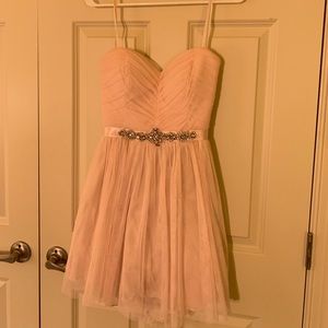 Baby Pink Homecoming dress